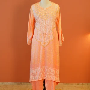 Peach Aura Abha Set